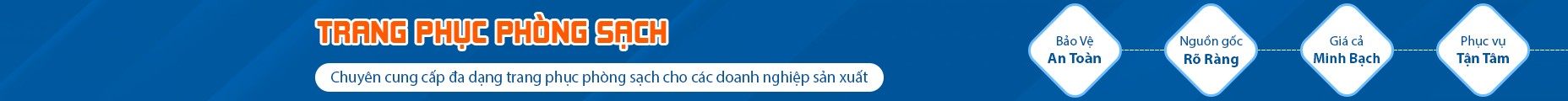 TRANG PHỤC PHÒNG SẠCH