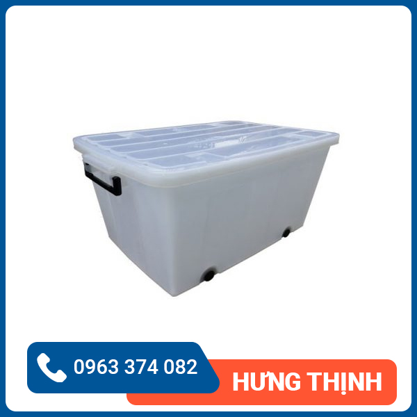 Thùng nhựa có bánh xe