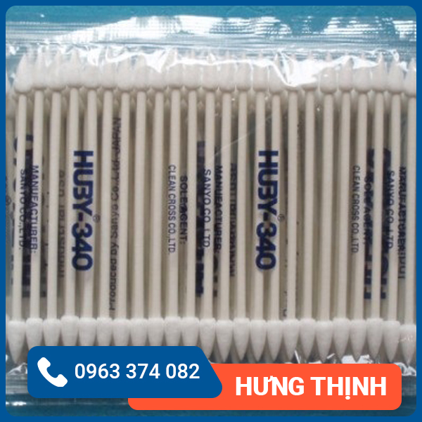 Tăm Bông Gỗ Phòng Sạch